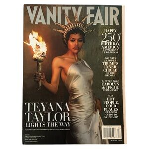 Vanity Fair Magazine Winter 2026 Teyana Taylor America 250 Trumps Inner Circle